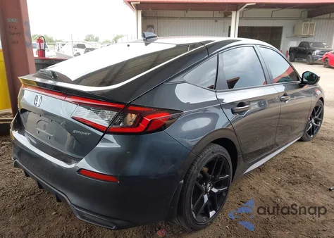 2025 Honda Civic Sedan Sport из США, поврежденный, VIN 19XFL2H8XSE009645